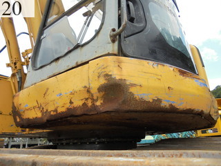 中古建設機械 中古 コマツ KOMATSU 油圧ショベル・バックホー ０．４－０．５立米 PC138US-2