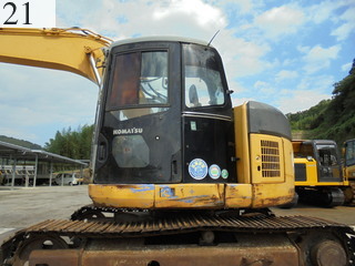 中古建設機械 中古 コマツ KOMATSU 油圧ショベル・バックホー ０．４－０．５立米 PC138US-2