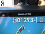 中古建設機械 中古 コマツ KOMATSU 油圧ショベル・バックホー ０．４－０．５立米 PC138US-8