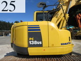 中古建設機械 中古 コマツ KOMATSU 油圧ショベル・バックホー ０．４－０．５立米 PC138US-8