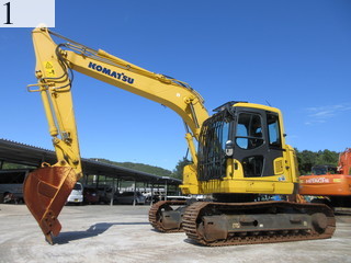 中古建設機械 中古 コマツ KOMATSU 油圧ショベル・バックホー ０．４－０．５立米 PC138US-8