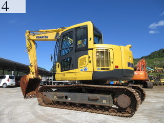中古建設機械 中古 コマツ KOMATSU 油圧ショベル・バックホー ０．４－０．５立米 PC138US-8