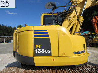 中古建設機械 中古 コマツ KOMATSU 油圧ショベル・バックホー ０．４－０．５立米 PC138US-8