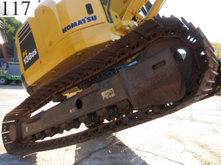 中古建設機械 中古 コマツ KOMATSU 油圧ショベル・バックホー ０．４－０．５立米 PC138US-8