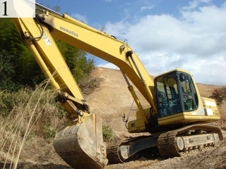中古建設機械 中古 コマツ KOMATSU 油圧ショベル・バックホー ０．７－０．９立米 PC200-6E