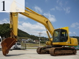 中古建設機械 中古 コマツ KOMATSU 油圧ショベル・バックホー ０．７－０．９立米 PC200-6E