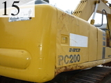 中古建設機械 中古 コマツ KOMATSU 油圧ショベル・バックホー ０．７－０．９立米 PC200-6E