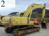 中古建設機械 中古 コマツ KOMATSU 油圧ショベル・バックホー ０．７－０．９立米 PC200-6E