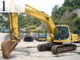 中古建設機械 中古 コマツ KOMATSU 油圧ショベル・バックホー ０．７－０．９立米 PC200-6E