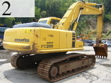 中古建設機械 中古 コマツ KOMATSU 油圧ショベル・バックホー ０．７－０．９立米 PC200-6E