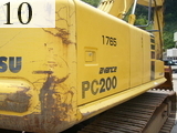 中古建設機械 中古 コマツ KOMATSU 油圧ショベル・バックホー ０．７－０．９立米 PC200-6E