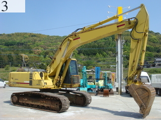 中古建設機械 中古 コマツ KOMATSU 油圧ショベル・バックホー ０．７－０．９立米 PC200-6E