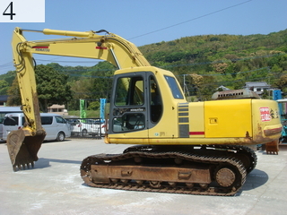 中古建設機械 中古 コマツ KOMATSU 油圧ショベル・バックホー ０．７－０．９立米 PC200-6E