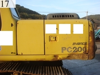 中古建設機械 中古 コマツ KOMATSU 油圧ショベル・バックホー ０．７－０．９立米 PC200-6M