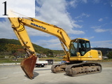 中古建設機械 中古 コマツ KOMATSU 油圧ショベル・バックホー ０．７－０．９立米 PC200-7