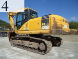 中古建設機械 中古 コマツ KOMATSU 油圧ショベル・バックホー ０．７－０．９立米 PC200-7