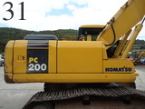 中古建設機械 中古 コマツ KOMATSU 油圧ショベル・バックホー ０．７－０．９立米 PC200-7