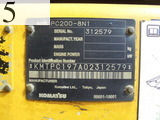 中古建設機械 中古 コマツ KOMATSU 油圧ショベル・バックホー ０．７－０．９立米 PC200-8N1