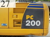 中古建設機械 中古 コマツ KOMATSU 油圧ショベル・バックホー ０．７－０．９立米 PC200-8N1