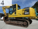 中古建設機械 中古 コマツ KOMATSU 油圧ショベル・バックホー ０．７－０．９立米 PC200-8N1