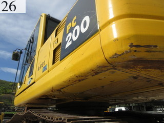 中古建設機械 中古 コマツ KOMATSU 油圧ショベル・バックホー ０．７－０．９立米 PC200-8N1