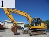 中古建設機械 中古 コマツ KOMATSU 油圧ショベル・バックホー ０．７－０．９立米 PC200-8N1