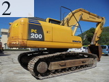 中古建設機械 中古 コマツ KOMATSU 油圧ショベル・バックホー ０．７－０．９立米 PC200-8N1