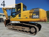 中古建設機械 中古 コマツ KOMATSU 油圧ショベル・バックホー ０．７－０．９立米 PC200-8N1