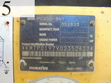 中古建設機械 中古 コマツ KOMATSU 油圧ショベル・バックホー ０．７－０．９立米 PC200-8N1