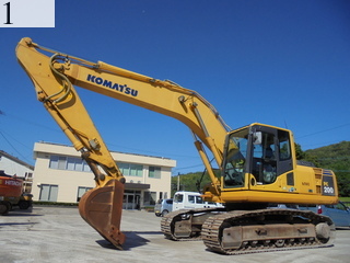中古建設機械 中古 コマツ KOMATSU 油圧ショベル・バックホー ０．７－０．９立米 PC200-8N1