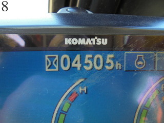 中古建設機械 中古 コマツ KOMATSU 油圧ショベル・バックホー ０．７－０．９立米 PC200-8N1