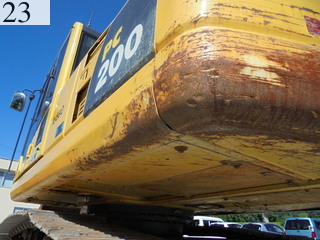 中古建設機械 中古 コマツ KOMATSU 油圧ショベル・バックホー ０．７－０．９立米 PC200-8N1