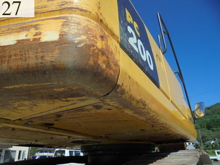 中古建設機械 中古 コマツ KOMATSU 油圧ショベル・バックホー ０．７－０．９立米 PC200-8N1