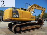 中古建設機械 中古 コマツ KOMATSU 油圧ショベル・バックホー ０．７－０．９立米 PC200-8N1