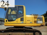 中古建設機械 中古 コマツ KOMATSU 油圧ショベル・バックホー ０．７－０．９立米 PC200-8N1