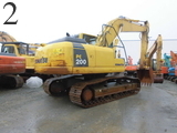 中古建設機械 中古 コマツ KOMATSU 油圧ショベル・バックホー ０．７－０．９立米 PC200-8N1
