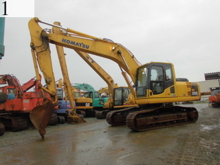 中古建設機械 中古 コマツ KOMATSU 油圧ショベル・バックホー ０．７－０．９立米 PC200-8N1