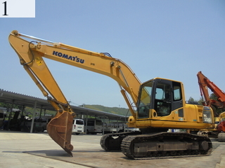 中古建設機械 中古 コマツ KOMATSU 油圧ショベル・バックホー ０．７－０．９立米 PC200-8