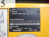 Used Construction Machine Used KOMATSU KOMATSU Demolition excavators Demolition backhoe PC210-10