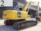 中古建設機械 中古 コマツ KOMATSU 油圧ショベル・バックホー ０．７－０．９立米 PC220LC-7