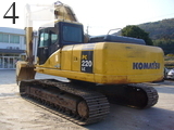 中古建設機械 中古 コマツ KOMATSU 油圧ショベル・バックホー ０．７－０．９立米 PC220LC-7