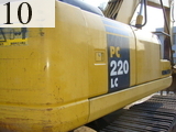 中古建設機械 中古 コマツ KOMATSU 油圧ショベル・バックホー ０．７－０．９立米 PC220LC-7