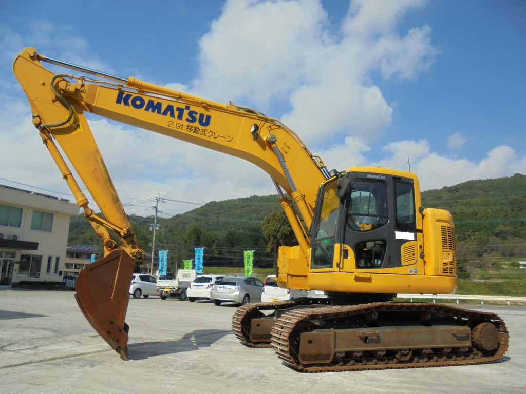 中古建設機械 中古 コマツ KOMATSU 油圧ショベル・バックホー ０．７－０．９立米 PC228US-10
