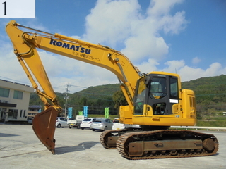 中古建設機械 中古 コマツ KOMATSU 油圧ショベル・バックホー ０．７－０．９立米 PC228US-10