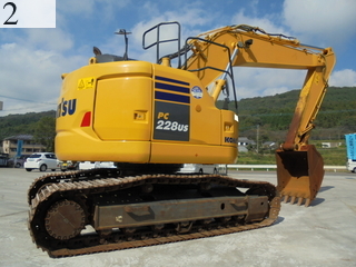 中古建設機械 中古 コマツ KOMATSU 油圧ショベル・バックホー ０．７－０．９立米 PC228US-10