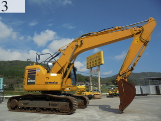 中古建設機械 中古 コマツ KOMATSU 油圧ショベル・バックホー ０．７－０．９立米 PC228US-10
