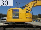 中古建設機械 中古 コマツ KOMATSU 油圧ショベル・バックホー ０．７－０．９立米 PC228US-10