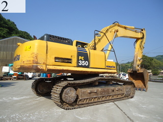中古建設機械 中古 コマツ KOMATSU 油圧ショベル・バックホー １．０立米以上 PC350-8