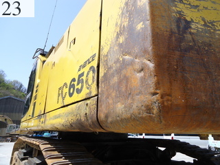 中古建設機械 中古 コマツ KOMATSU 油圧ショベル・バックホー １．０立米以上 PC650-6