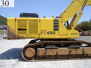 中古建設機械 中古 コマツ KOMATSU 油圧ショベル・バックホー １．０立米以上 PC650-6